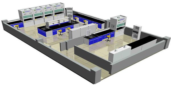 實(shí)驗室設計之有害氣體輸出系統規劃設計